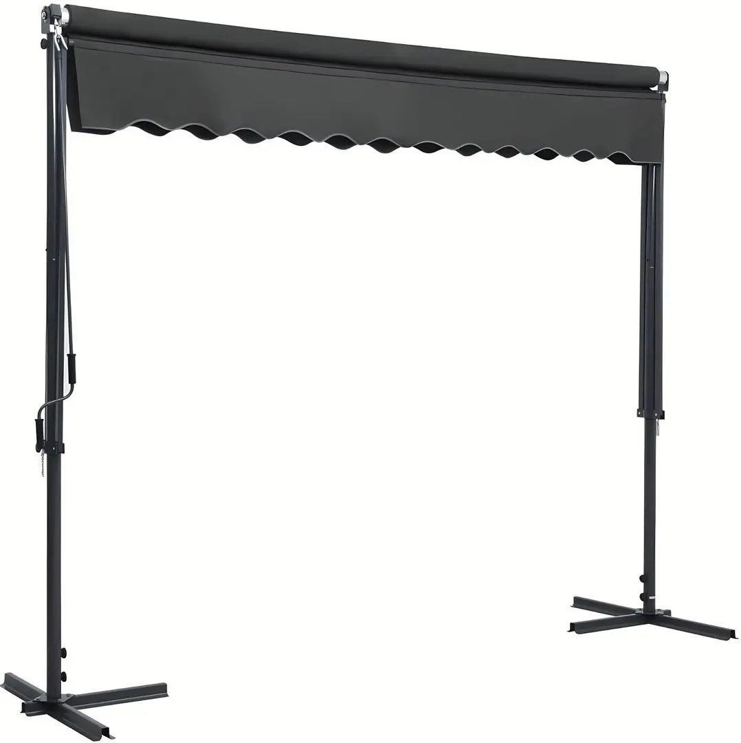 Tent cu carcasa VidaXL 145885 3x3 (Anthracite) - 4