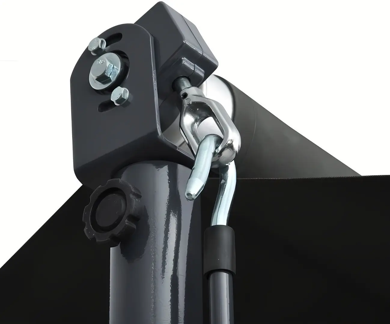 Tent cu carcasa VidaXL 145885 3x3 (Anthracite) - 5