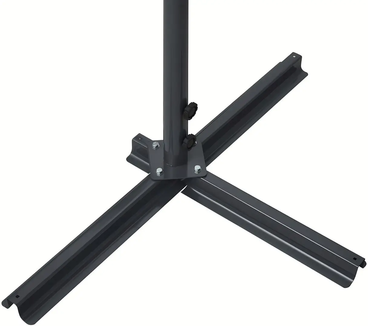 Tent cu carcasa VidaXL 145885 3x3 (Anthracite) - 6