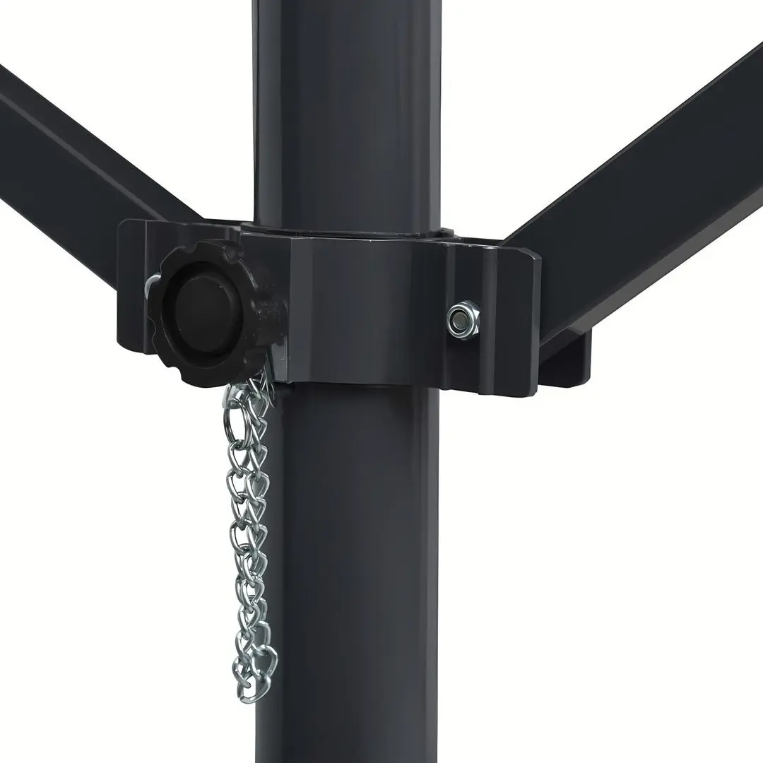 Tent cu carcasa VidaXL 145885 3x3 (Anthracite) - 7