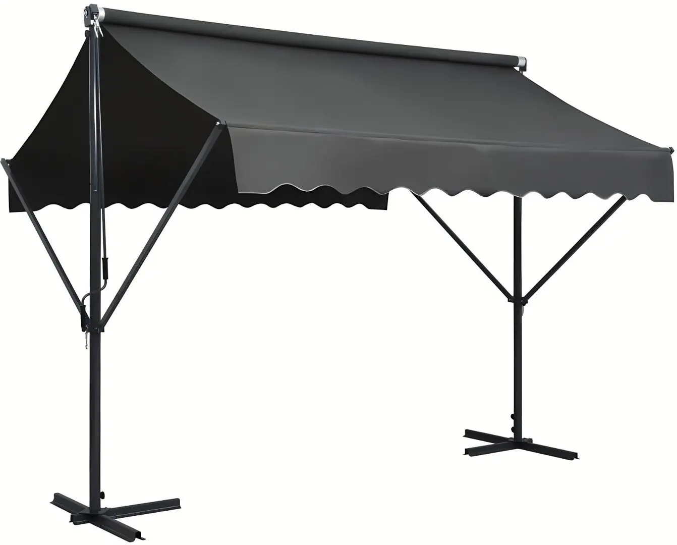 Tent cu carcasa VidaXL 145885 3x3 (Anthracite)