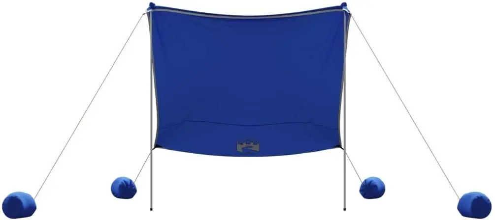 Parasolar de plaja VidaXL 4008641 (Blue)