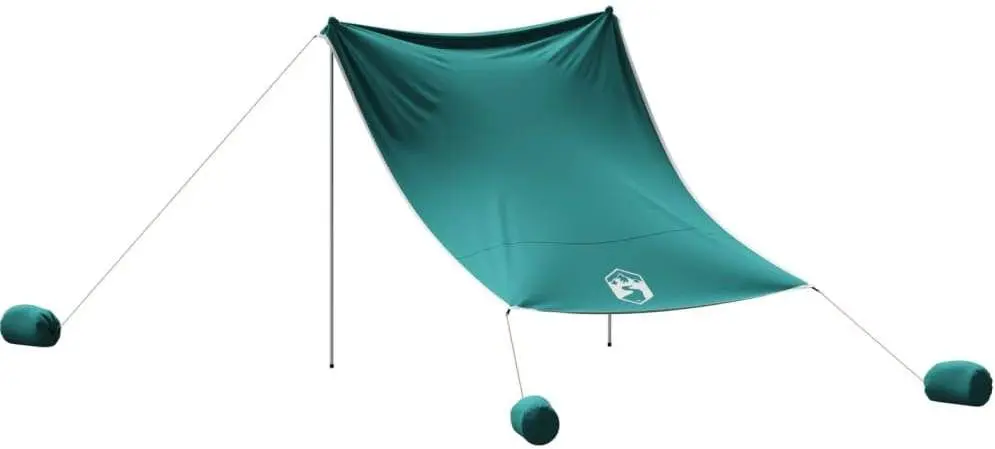 Parasolar de plaja VidaXL 4008642 (Green)