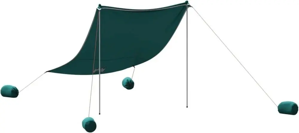 Parasolar de plaja VidaXL 4008642 (Green)