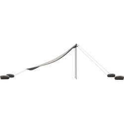 Тент пляжный VidaXL 4008646 (Grey) Thumb