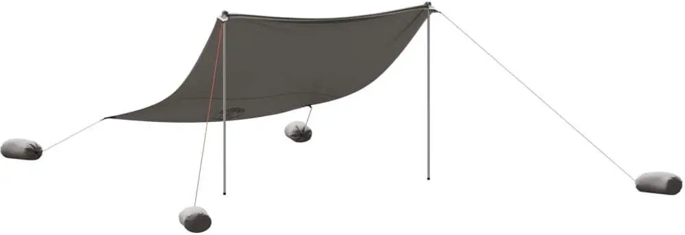 Тент пляжный VidaXL 4008646 (Grey)