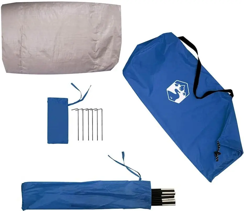 Cort de plaja VidaXL 4009578 (Blue)