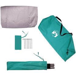 Cort de plaja VidaXL 4009579 (Green) Thumb