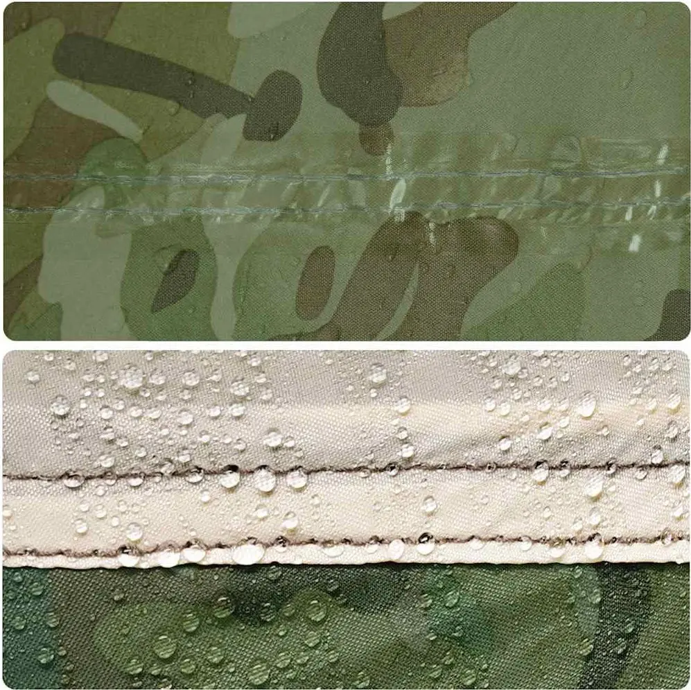 Tent VidaXL 4009605 451x420 cm (Green Camouflage)