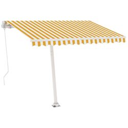 Copertina retractabila VidaXL 3069498 (White/Yellow)
