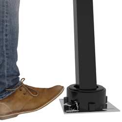 Copertina retractabila VidaXL 3069498 (White/Yellow) Thumb