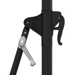 Зонт от солнца настенный VidaXL 312522 LED (Sand) Thumb