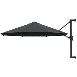 Umbrela de soare montata pe perete VidaXL 44865 (Anthracite)