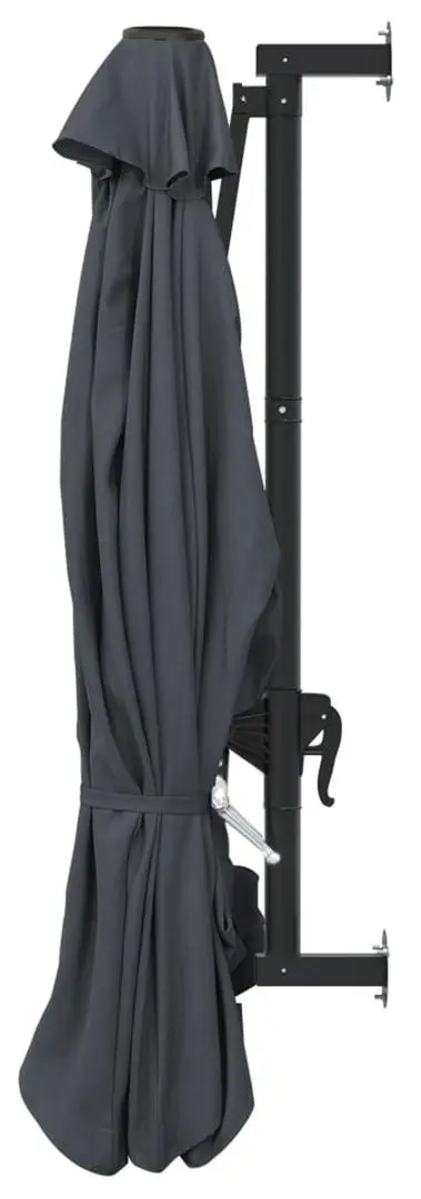 Umbrela de soare montata pe perete VidaXL 44865 (Anthracite)