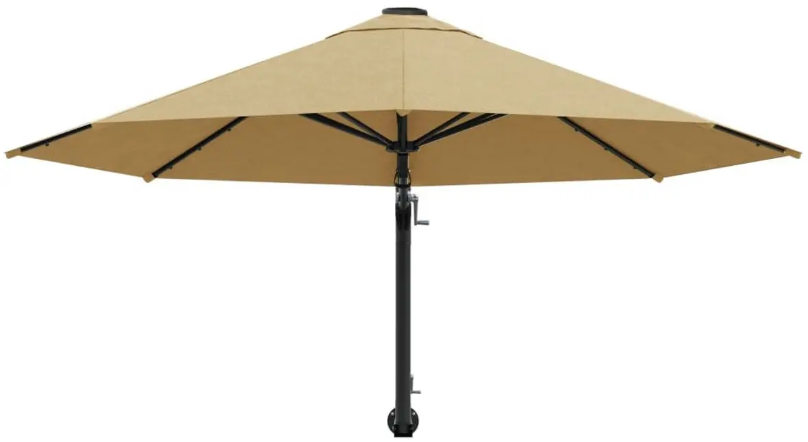 Зонт от солнца настенный VidaXL 44866 (Taupe)