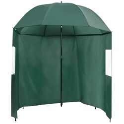 Umbrela de soare cu tent VidaXL 318835 (Green/Black) Thumb