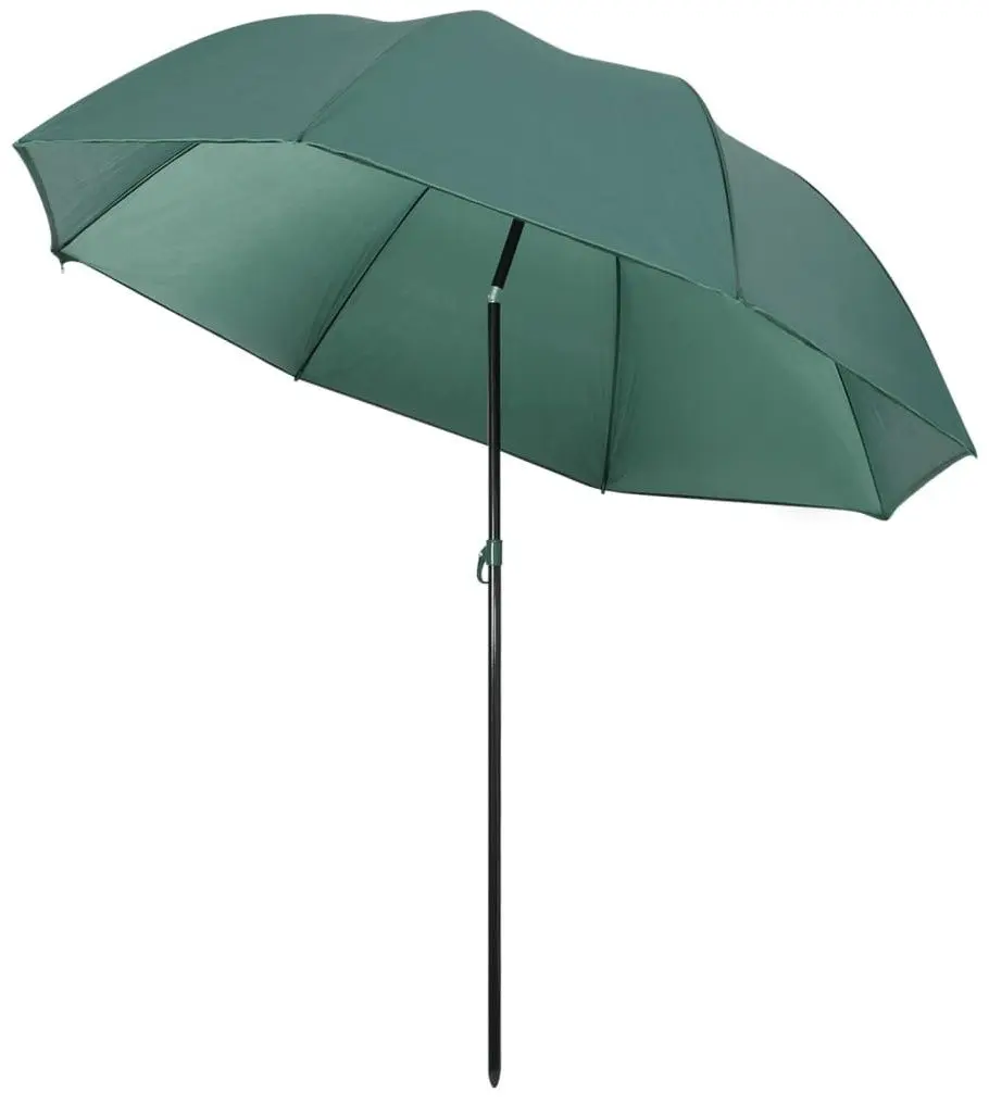 Umbrela de soare cu tent VidaXL 318835 (Green/Black)