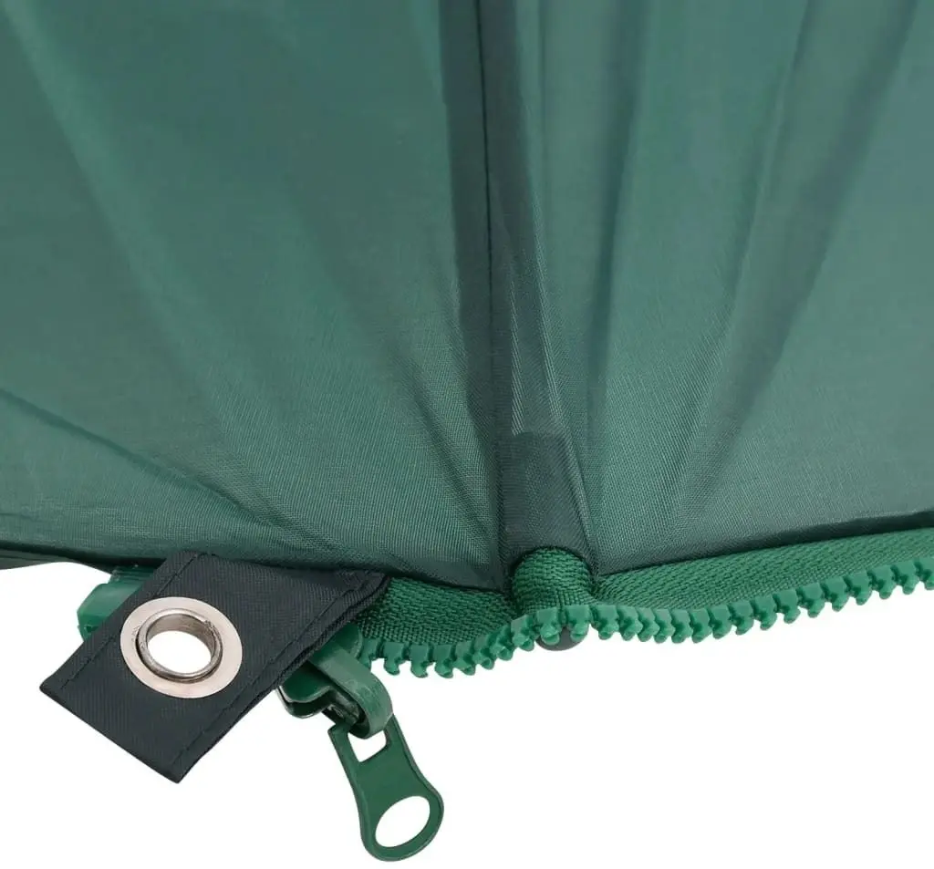 Umbrela de soare cu tent VidaXL 318835 (Green/Black)