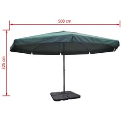 Зонт от солнца VidaXL 271717 (Green) Thumb