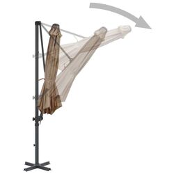 Зонт от солнца VidaXL 276334 (Taupe Grey) Thumb