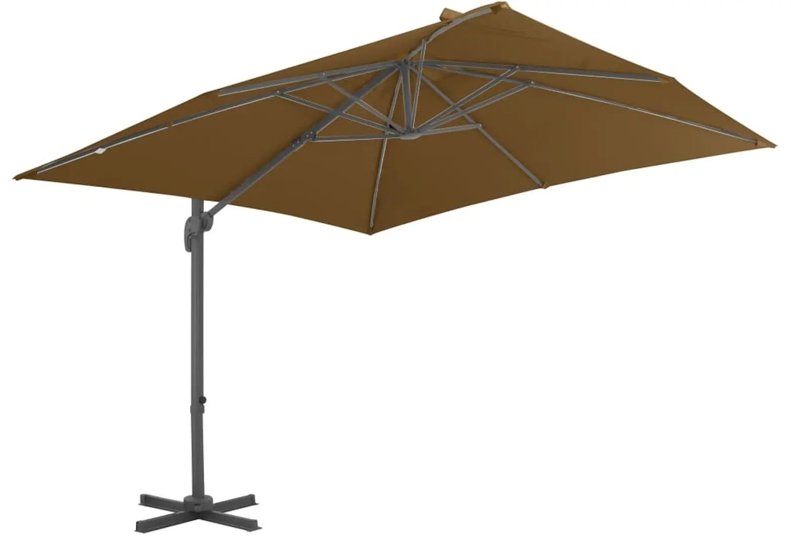 Зонт от солнца VidaXL 276348 (Taupe Grey)