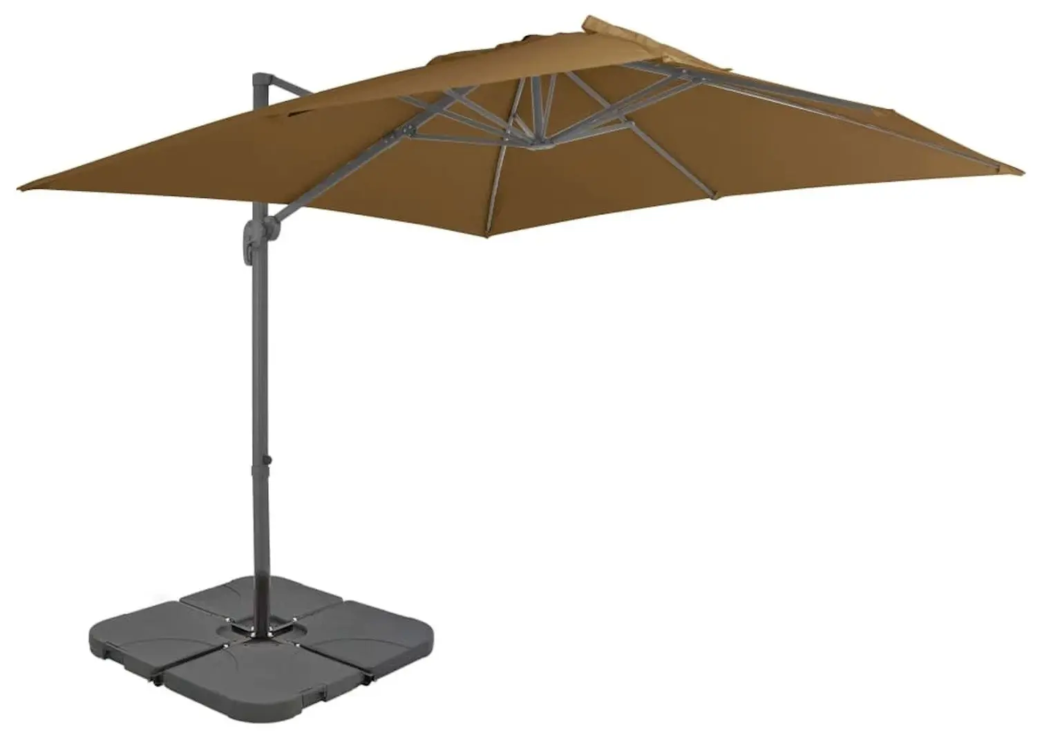 Зонт от солнца VidaXL 276348 (Taupe Grey)