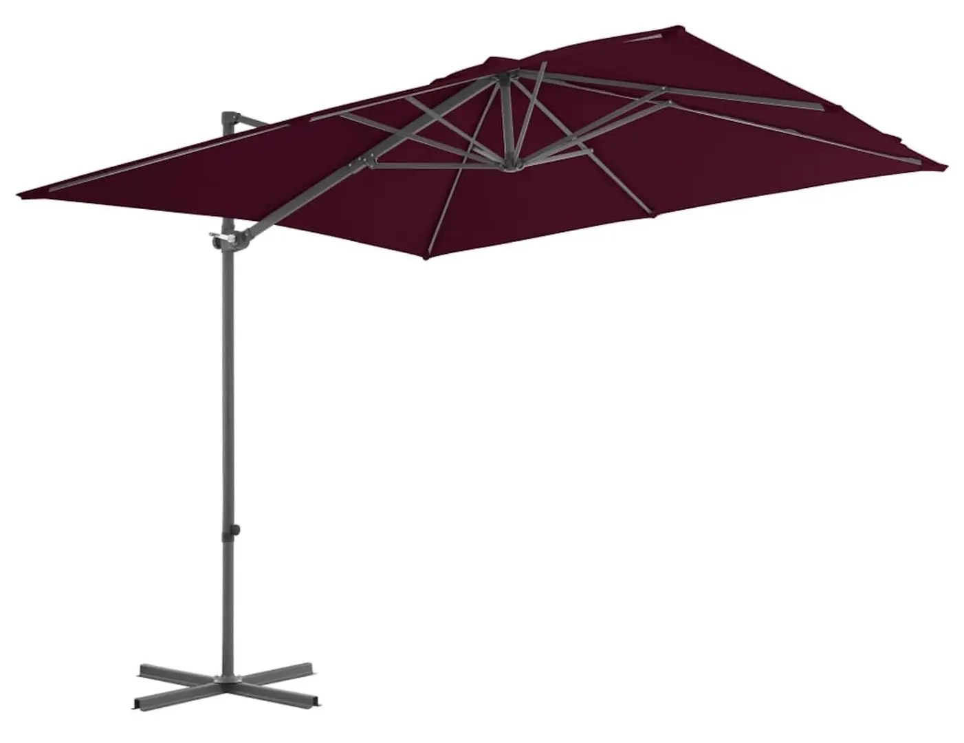 Umbrela de soare VidaXL 312308 (Burgundy Red)