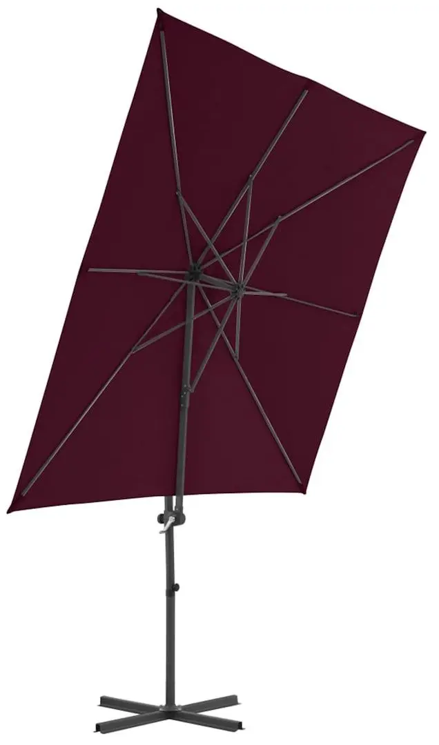 Umbrela de soare VidaXL 312308 (Burgundy Red)