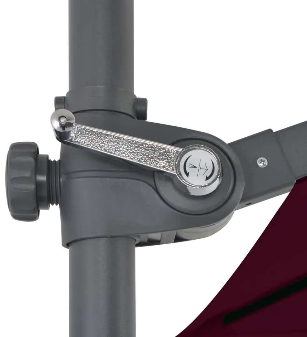 Umbrela de soare VidaXL 312308 (Burgundy Red)
