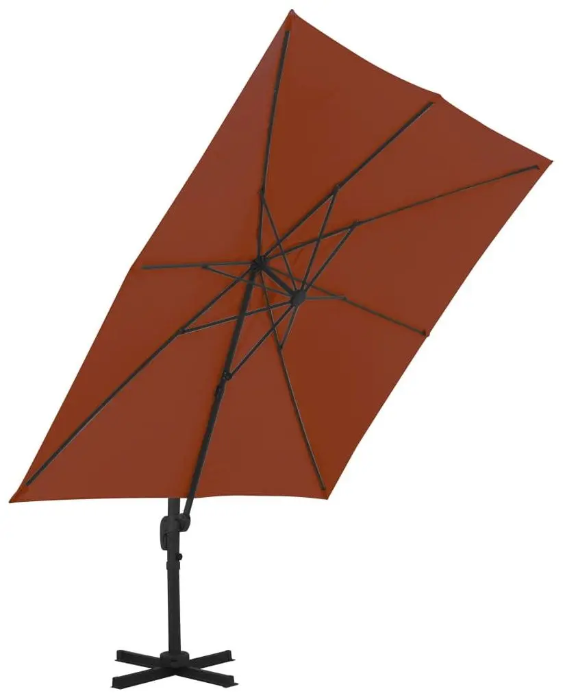 Umbrela de soare VidaXL 312316 (Terracotta)