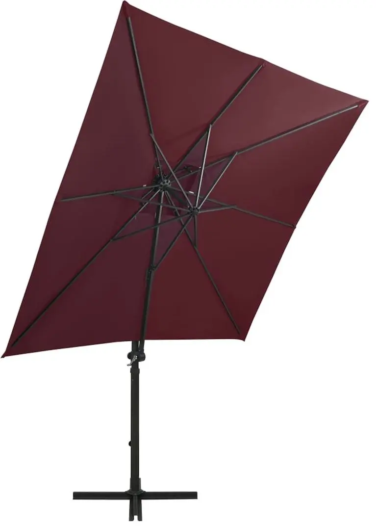 Umbrela de soare VidaXL 312326 (Burgundy Red)
