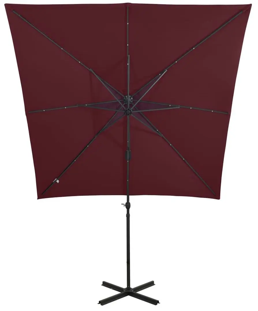 Umbrela de soare VidaXL 312326 (Burgundy Red)