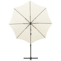 Зонт от солнца VidaXL 312336 LED (Sand) Thumb