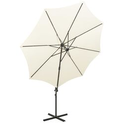 Зонт от солнца VidaXL 312336 LED (Sand) Thumb