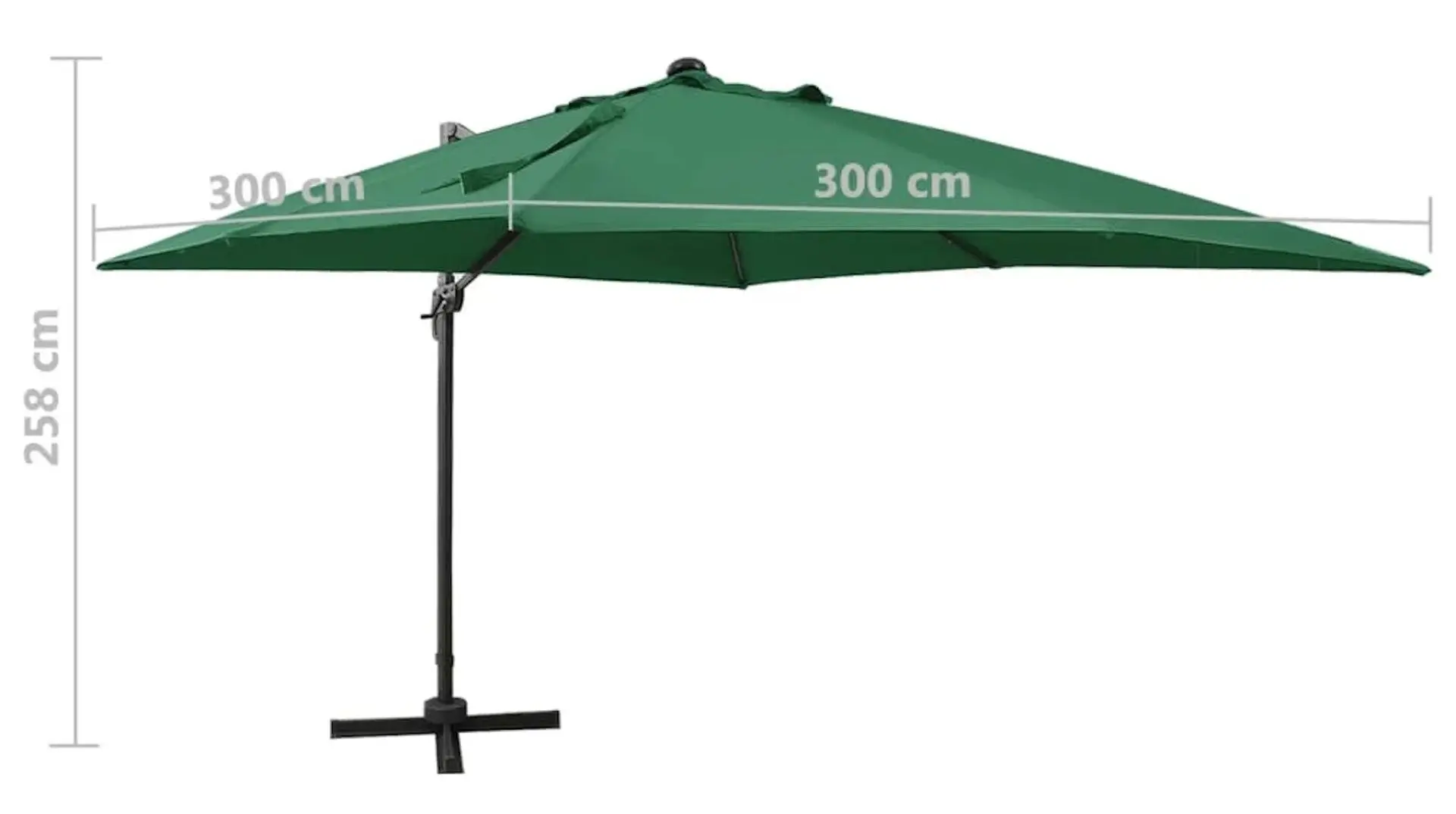 Зонт от солнца VidaXL 312345 (Green)