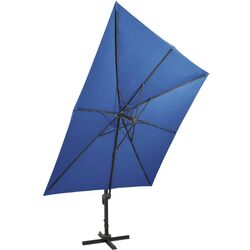 Umbrela de soare VidaXL 312349 LED (Blue) Thumb