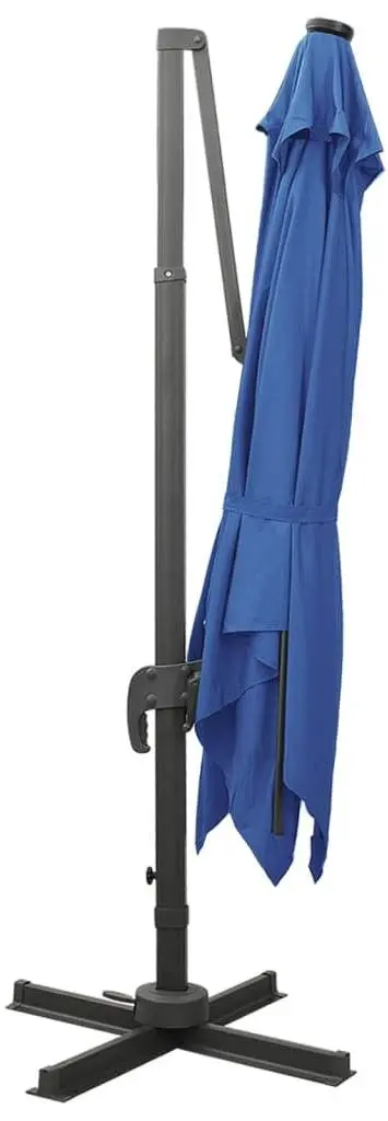 Umbrela de soare VidaXL 312349 LED (Blue)