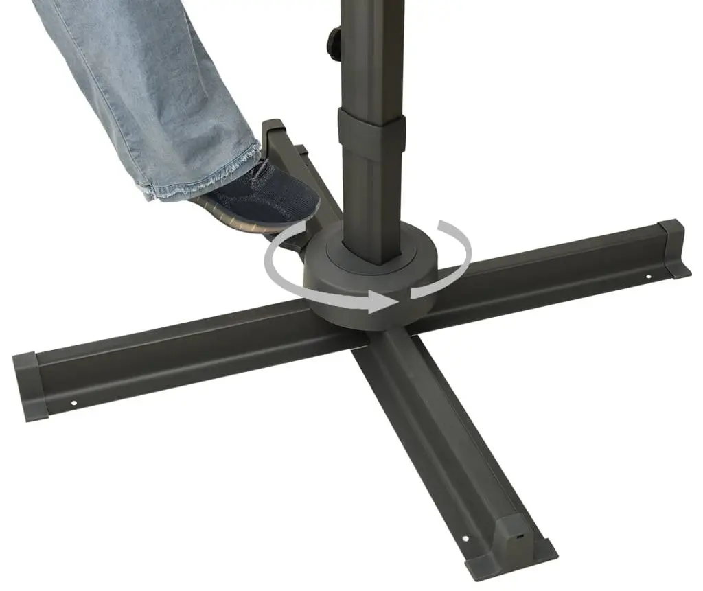 Зонт от солнца VidaXL 312373 (Anthracite)