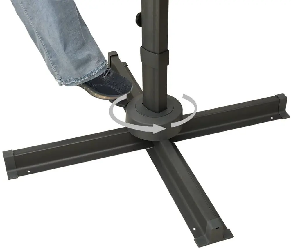 Зонт от солнца VidaXL 312376 (Black) - 6