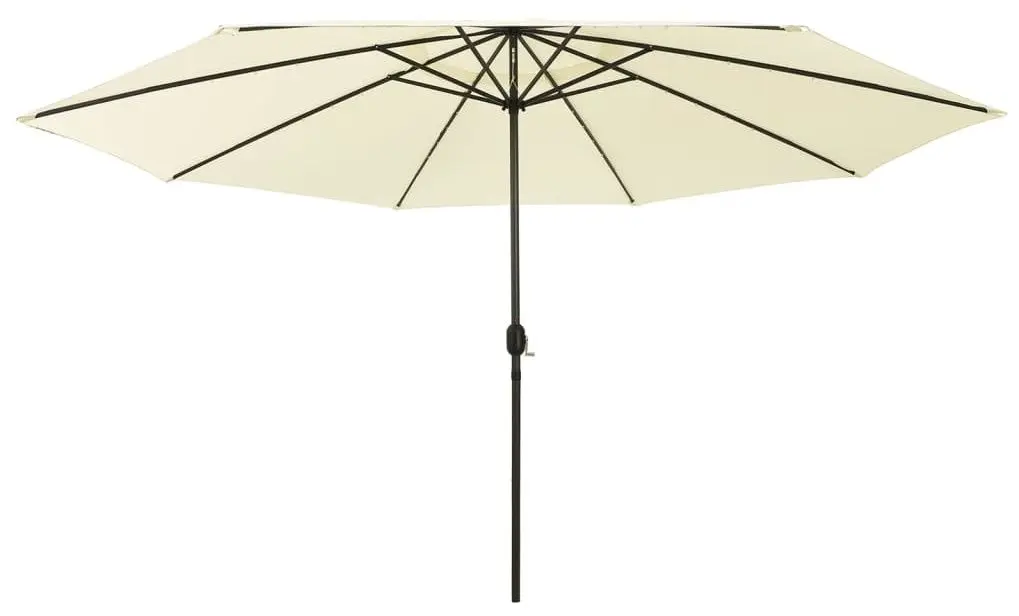 Зонт от солнца VidaXL 312530 LED (Sand) - 2