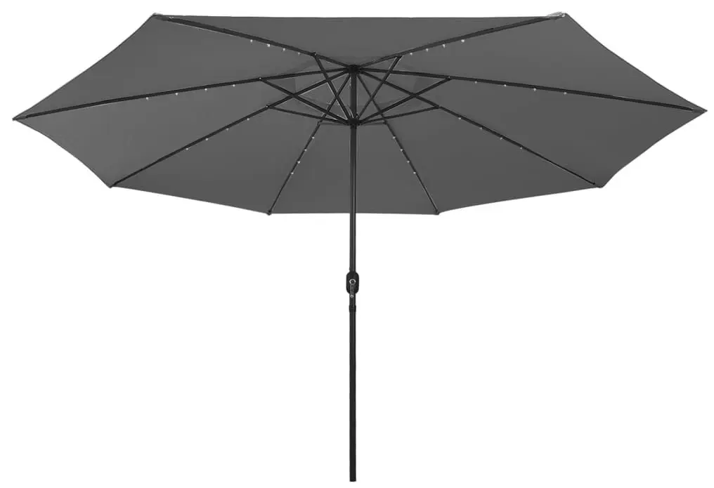 Umbrela de soare VidaXL 312532 LED (Anthracite)