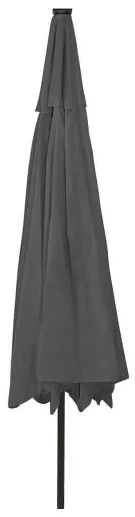 Umbrela de soare VidaXL 312532 LED (Anthracite)