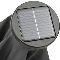 Umbrela de soare VidaXL 313559 LED (Anthracite) Thumb