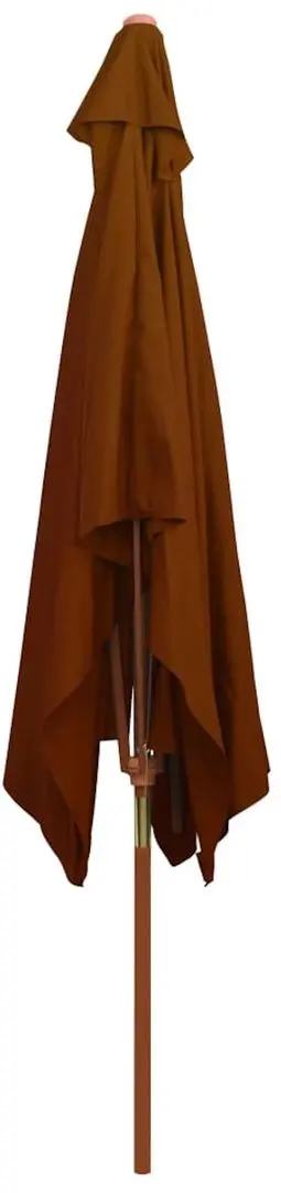 Umbrela de soare VidaXL 313759 (Terracotta) - 6