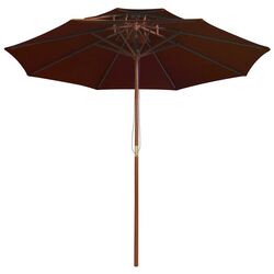 Umbrela de soare VidaXL 313765 (Terracotta) Thumb