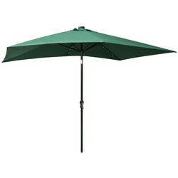 Umbrela de soare VidaXL 313786 LED (Green) Thumb