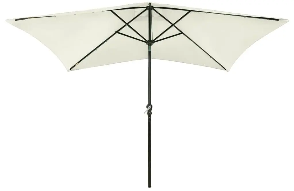 Зонт от солнца VidaXL 313787 LED (Sand)