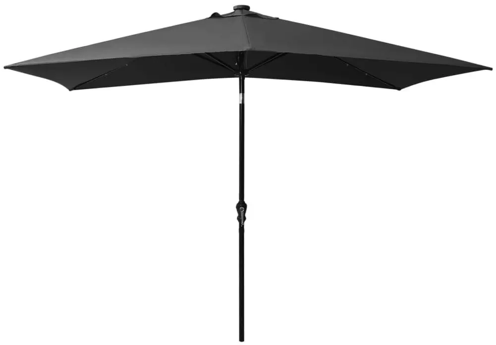 Umbrela de soare VidaXL 313788 LED (Anthracite)
