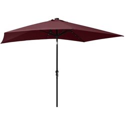 Зонт от солнца VidaXL 313790 LED (Burgundy) Thumb