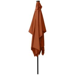 Umbrela de soare VidaXL 313791 LED (Terracotta) Thumb